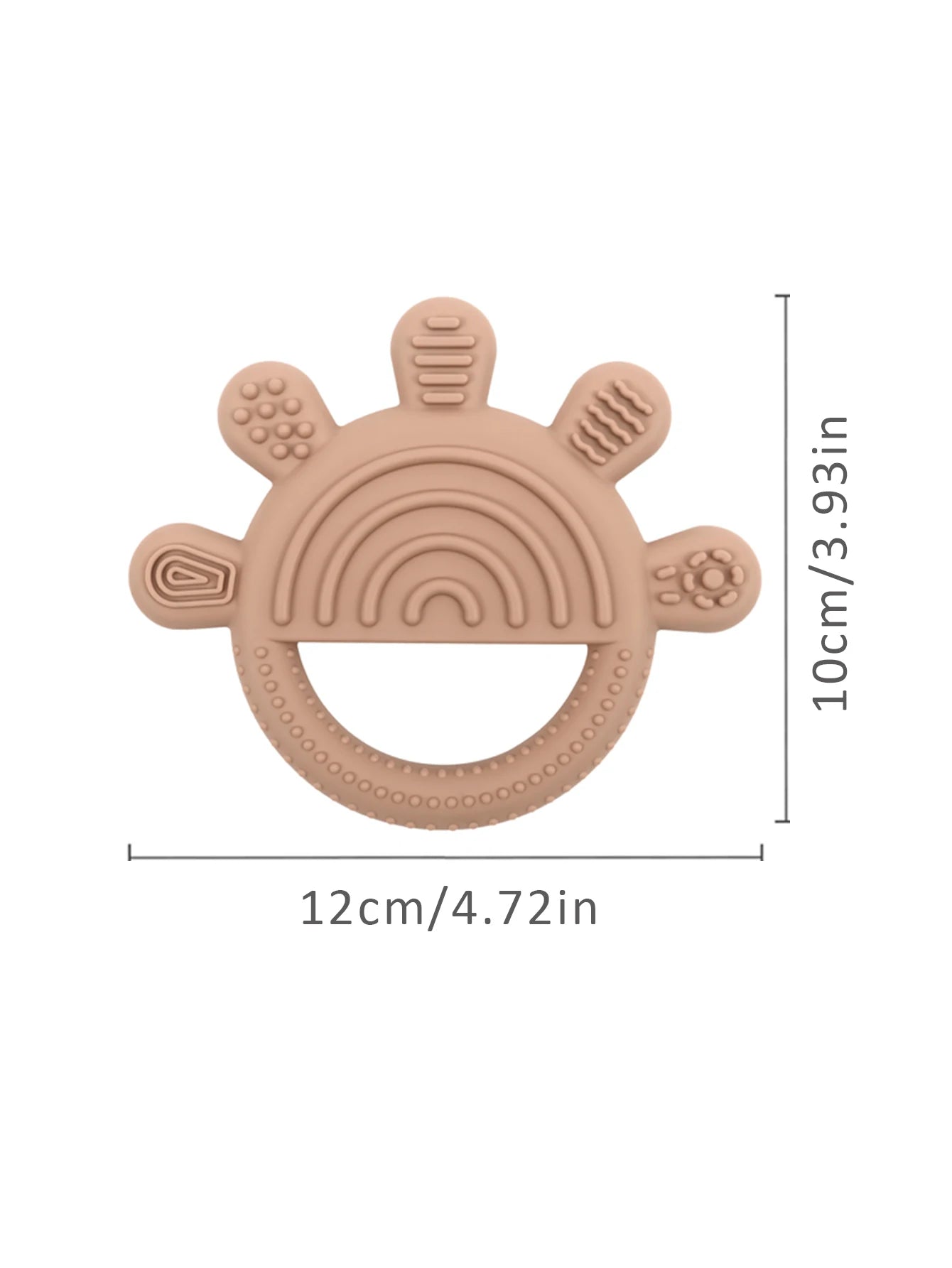 Sun Shape Silicone Teether Toy