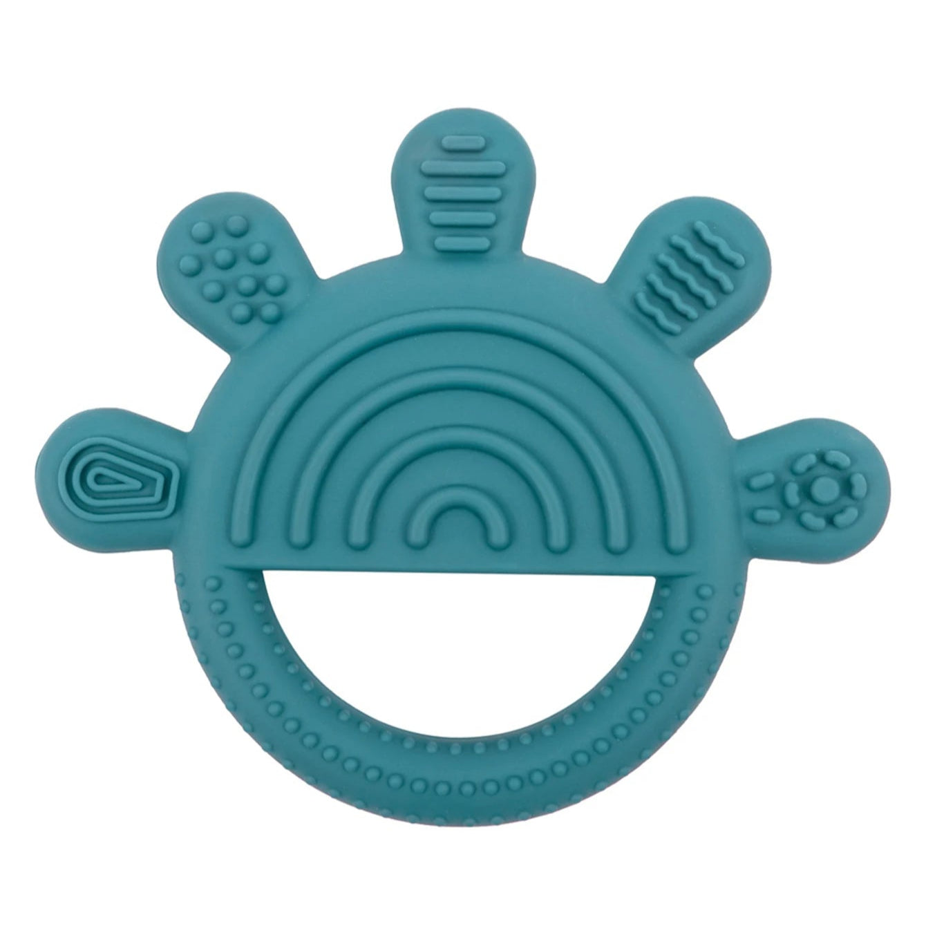 Sun Shape Silicone Teether Toy